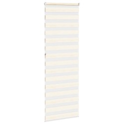Store zèbre beige marbré largeur du tissu 75,9 cm polyester 