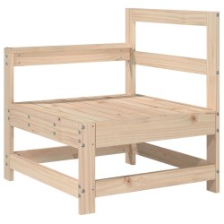 Salon de jardin 5 pcs bois de pin massif 