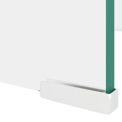 Meuble TV/pour moniteur 70x30x13 cm verre transparent 