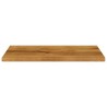 Dessus de table 80x70x3,8 cm rectangulaire bois massif manguier 