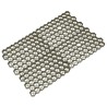 Grilles d'herbe 16 pcs vert 60x40x3 cm plastique 