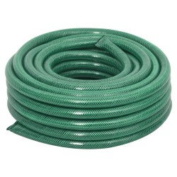 Tuyau d'arrosage avec jeu de raccords vert 0,75" 10 m PVC 