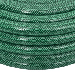Tuyau d'arrosage avec jeu de raccords vert 0,75" 10 m PVC 