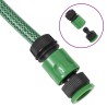 Tuyau d'arrosage avec jeu de raccords vert 0,75" 10 m PVC 