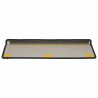 Tapis d'escalier 15 pcs 65x21x4 cm Noir 