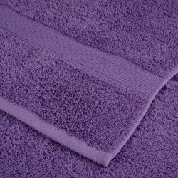 Serviettes de visage de qualité supérieure SOLUND 4 pcs violet 