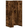 Armoire à chaussures chêne fumé 52x37,5x100cm bois d'ingénierie 