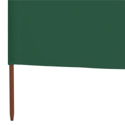 Paravent 9 panneaux Tissu 1200 x 80 cm Vert 