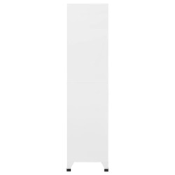 Armoire à casier avec 18 compartiments Métal 90x40x180 cm  