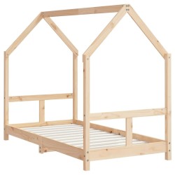 Cadre de lit pour enfant 80x160 cm bois de pin massif 