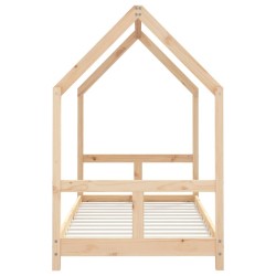 Cadre de lit pour enfant 80x160 cm bois de pin massif 