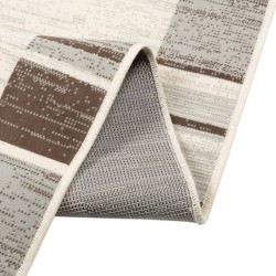 Tapis intérieur extérieur à poils courts 80x150 cm antidérapant 