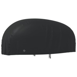 Housse de motocyclette noir 265x105x125 cm oxford 210D 