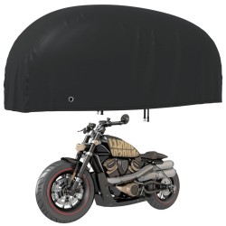 Housse de motocyclette noir 265x105x125 cm oxford 210D 