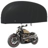 Housse de motocyclette noir 265x105x125 cm oxford 210D 