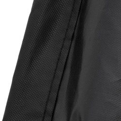 Housse de motocyclette noir 265x105x125 cm oxford 210D 