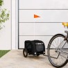 Remorque de vélo pour animaux de compagnie noir 