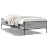 Cadre de lit sans matelas sonoma gris 90x190 cm 