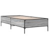 Cadre de lit sans matelas sonoma gris 90x190 cm 