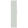 Classeur gris clair 90x40x180 cm acier 
