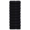 Serviettes de visage de qualité supérieure SOLUND 10 pcs noir 