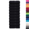 Serviettes de visage de qualité supérieure SOLUND 10 pcs noir 