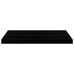 Appuis de fenêtre 2 pcs marron foncé bois de chêne massif 