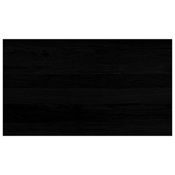 Appuis de fenêtre 2 pcs marron foncé bois de chêne massif 