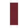 Store plissé rouge bordeaux 50x100 cm largeur du tissu 49,4 cm 
