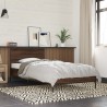 Cadre de lit sans matelas chêne marron 90x190 cm 