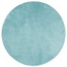 Tapis OVIEDO à poils courts vert Ø 80 cm 