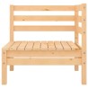 Salon de jardin 8 pcs Bois de pin massif 