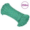 Corde de bateau Vert 3 mm 250 m Polypropylène 