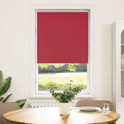 Store enrouleur occultant rouge largeur du tissu 70,7 cm 
