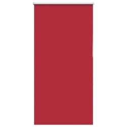 Store enrouleur occultant rouge largeur du tissu 70,7 cm 