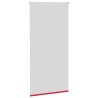 Store enrouleur occultant rouge largeur du tissu 70,7 cm 