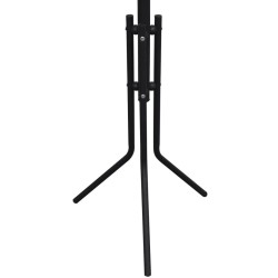 Portemanteau sur pied métal noir 