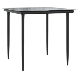 Ensemble de bistro 3 pcs avec coussins beige résine tressée 