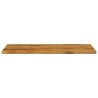 Dessus de table 100x60x2,5cm rectangulaire bois massif manguier 