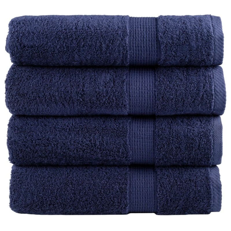 Serviettes de bain de qualité supérieure SOLUND 4 pcs 600g/m² 