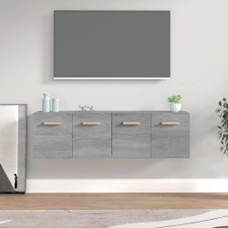 Armoires murales 2 pcs Sonoma gris 60x36,5x35 cm Bois 