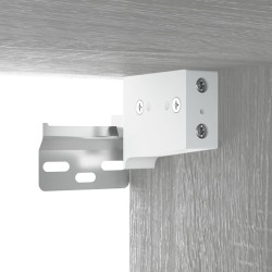 Armoires murales 2 pcs Sonoma gris 60x36,5x35 cm Bois 