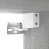 Armoires murales 2 pcs Sonoma gris 60x36,5x35 cm Bois 
