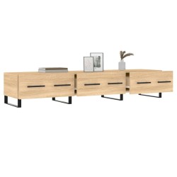 Meuble TV chêne sonoma 150x36x30 cm bois d'ingénierie 