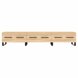 Meuble TV chêne sonoma 150x36x30 cm bois d'ingénierie 
