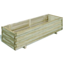 Lit surélevé 120 x 40 x 30 cm Bois Rectangulaire 