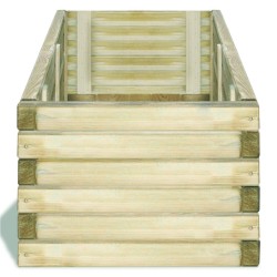Lit surélevé 120 x 40 x 30 cm Bois Rectangulaire 
