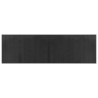 Tapis rectangulaire gris 60x200 cm bambou 