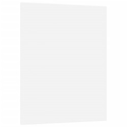 Toiles à peindre 12 pcs blanc tissu et bois massif pin 