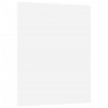 Toiles à peindre 12 pcs blanc tissu et bois massif pin 